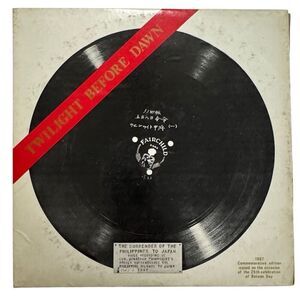 "Twilight Before Dawn"/Surrender of Philippines to Japan (1942) (1967, Vinyl LP)